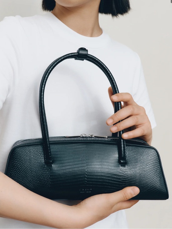 Freja New York Handbags - FREJA NEW YORK | NEW! Mercer Bag Black Lizard